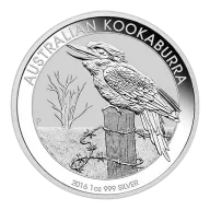Australian Kookaburra 1 Oz. Silver 2016