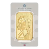 100 Gram Royal Mint Gold Britannia Bar (New In Assay)