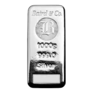 1kg Cast Silver Bar | Baird & Co