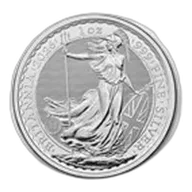 2026 Great Britain 1 oz Silver Britannia BU