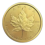 1 oz Maple Leaf Gold Coin