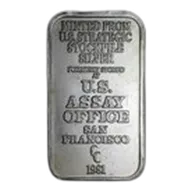 1 oz Silver Bar - U.S. Assay Office