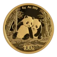 2026 Chinese Panda 8g Gold Coin