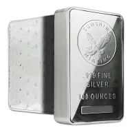 Sunshine Minting (SMI) 100 Oz Silver Bar