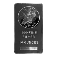 10 Troy oz Sunshine Mint .999 Fine Silver Bar Mint Mark SI Sealed