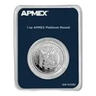 1 oz Platinum Round - APMEX (In TEP Package)