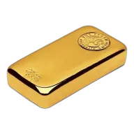 20 oz Perth Mint Gold Cast Bar