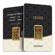 5 Gram Istanbul Gold Refinery Bar (In Assay)