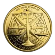 2022 Great Britain 1 oz Gold The Gold Standard BU