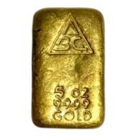 5oz Ainslie Gold Cast Bar *Vintage*