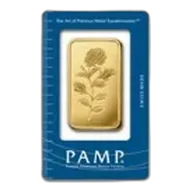 100 gram Gold Bar - PAMP Suisse Rosa (In Assay)