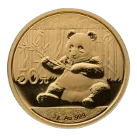 Chinese Gold Panda, 3 gram - Backdated