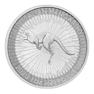 2020 Kangaroo 1 oz Silver Perth Mint Bullion Coin