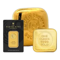 1 oz Generic Gold Cast Bar 999.9