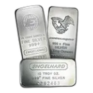 10 oz Silver Bar - Engelhard