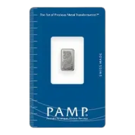 1 Gram Platinum Bar - PAMP Fortuna (with Assay)