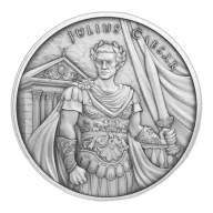 Pinehurst Legendary Warriors: Julius Caesar 1oz Silver Round