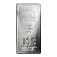 100 oz Silver Bar