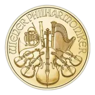 1/2 oz Philharmonic Gold Coin