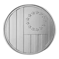 1 oz Silver Round - Betsy Ross & Liberty Bell