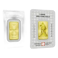 Suisse Gold 1 Ounce Gold Bar - William Tell & Son