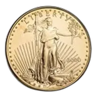 2000 1 oz American Gold Eagle BU