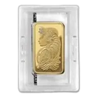 5 oz Gold Bar - PAMP Suisse Lady Fortuna Veriscan (w/Assay)