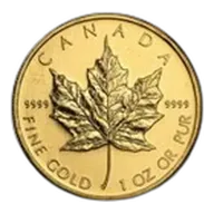 2008 Canada 1 oz Gold Maple Leaf BU