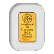 1g Gold Bar | Argor-Heraeus