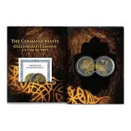 2025 Germania Beasts: Gullinbursti Geminus 2×1 oz Silver BU