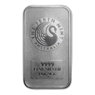 1 oz Perth Mint Silver Bar