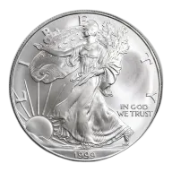 1999 1 oz American Silver Eagle BU