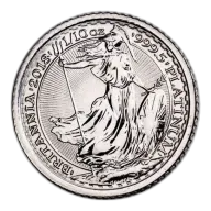 2018 Platinum Britannia 1/10 Ounce BU