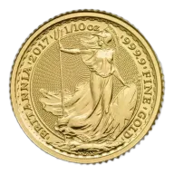 Any Year 1/10oz British Gold Britannia - 9999 (2013-present)