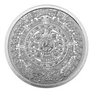 5 oz Silver Round | Aztec Calendar (BU)