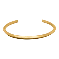 Nebü 24k Classic Ridged Bangle (0.620oz)