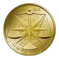 2016 British Royal Mint 1/4oz Gold Standard