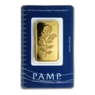 1 oz Gold Bar - PAMP Suisse Rosa (In Assay)