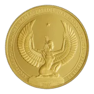 1oz Kinesis Ma'at Gold Round 2022