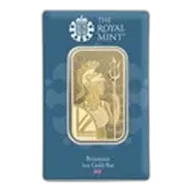 1 oz Gold Bar - The Royal Mint Britannia (New Assay)