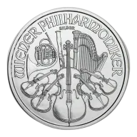 1 oz Austrian Philharmonic Silver Coins