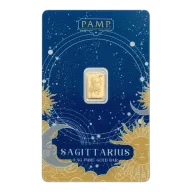 0.5g Zodiac Sagittarius Gold Bar
