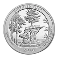 2018 5 oz Silver ATB Pictured Rocks National Lakeshore, MI
