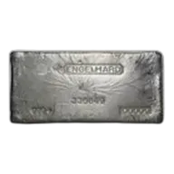 100 oz Silver Bar - Engelhard (Bull Logo)
