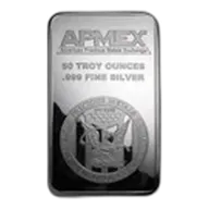 50 oz Silver Bar - APMEX (Struck)