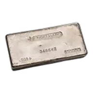 100 oz Silver Bar - Engelhard (4th Series, Bull Logo, Waffle Rev)