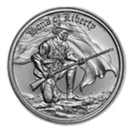 2 oz Silver High Relief Round - Sons of Liberty, Liberty Tree