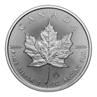 1 Oz Silver Maple Leaf Coin 2026
