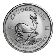 2021 South Africa 1 oz Silver Krugerrand