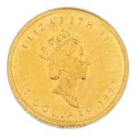 1/10 oz Maple Leaf Gold Coin